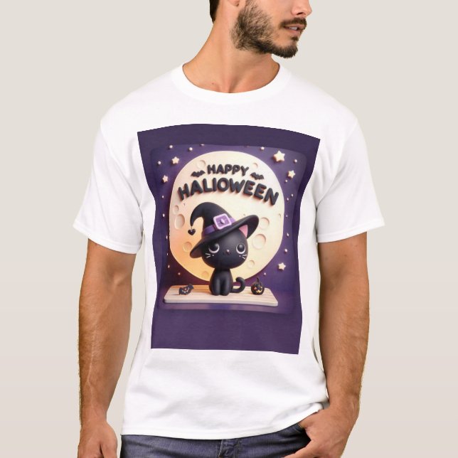 Camiseta "Estilo Assombrado: Edição Limitada Gráfico de Hal (Frente)