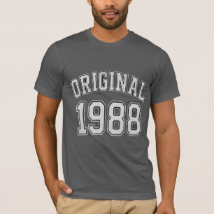 Camiseta Estilo Atlético Vintage Original de 1988