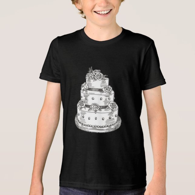 Camiseta Estilo: Bella+Canvas Tri-blend Juvenil (Frente)