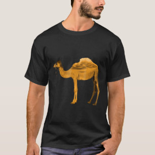 Camiseta Estilo Camelid Desert Silhouette