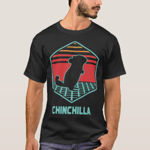 Camiseta Estilo Chinchilla Retro Vintage 80s