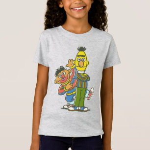 Camiseta Estilo clássico Bert e Ernie