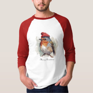 Camiseta Estilo Clássico de Férias no Campo do Robin