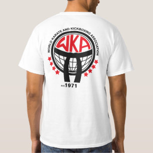 Camiseta estilo clássico de kickboxing karate