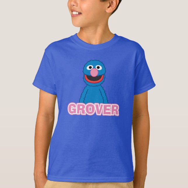 Camiseta Estilo clássico do Grover (Frente)