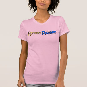 Camiseta Estilo combinado retro da boneca de Rewind/DHP