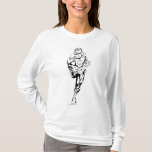 Camiseta Estilo cómico - funcionamento, preto e branco