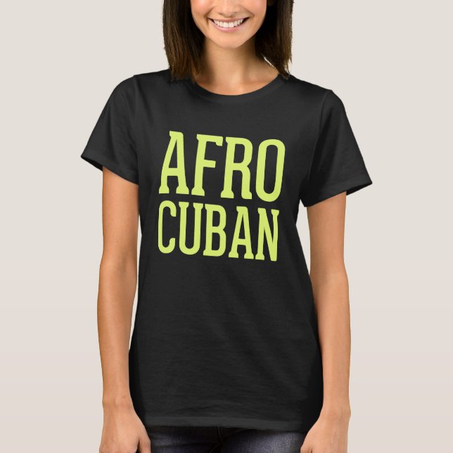 Camiseta Estilo Cubano Havana (Frente)