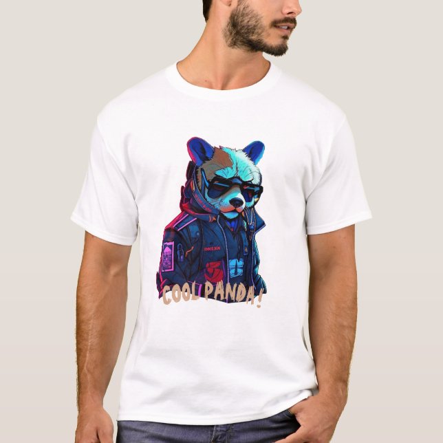 Camiseta estilo Cyberpunk (Frente)