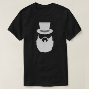 Camiseta Estilo da barba branca