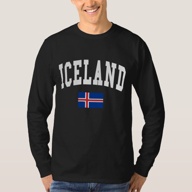 Camiseta Estilo da Islândia (Frente)