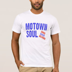 Camiseta Estilo da música da alma de Motown