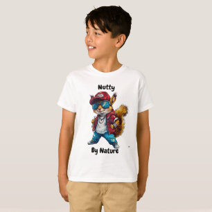 Camiseta Estilo da Rua do Esquilo Urbano