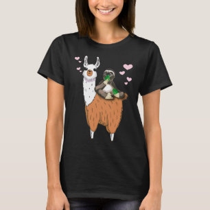 Camiseta Estilo de Alpaca de Llama Trendy