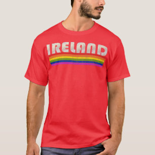 Camiseta Estilo de anos 80 de Vintage Irlanda Orgulho gay M