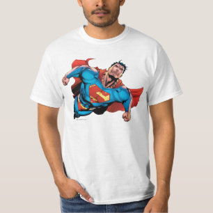 Camiseta Estilo de banda desenhada do Super-Homem