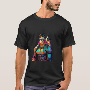 Camiseta Estilo de banda desenhada Estilo de sequência Roup
