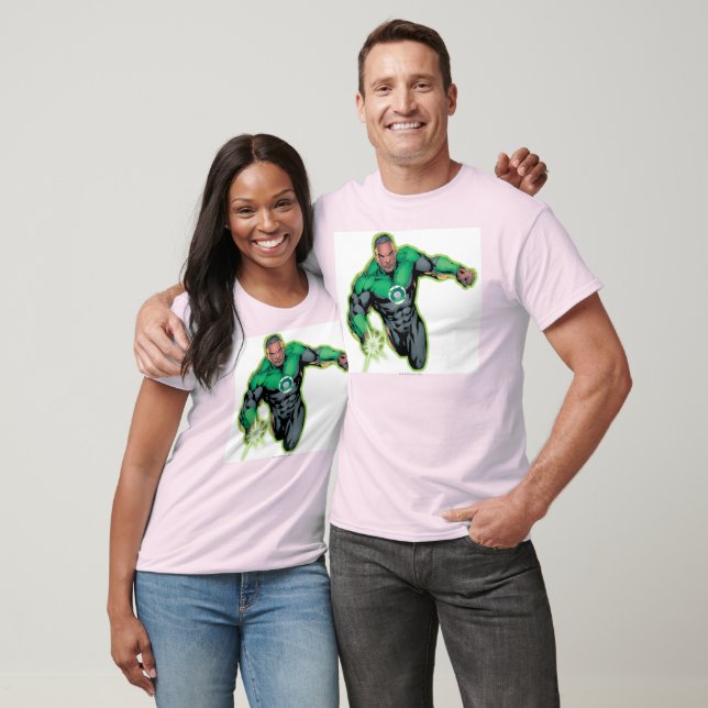 Camiseta Estilo de banda desenhada - Lanterna Verde (Unissex)