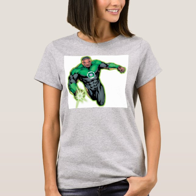 Camiseta Estilo de banda desenhada - Lanterna Verde (Frente)