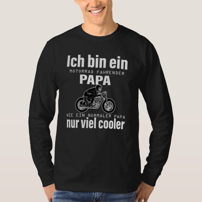 Camiseta Estilo de Biker de Enduro Supermoto Mopper Chopper (Frente)