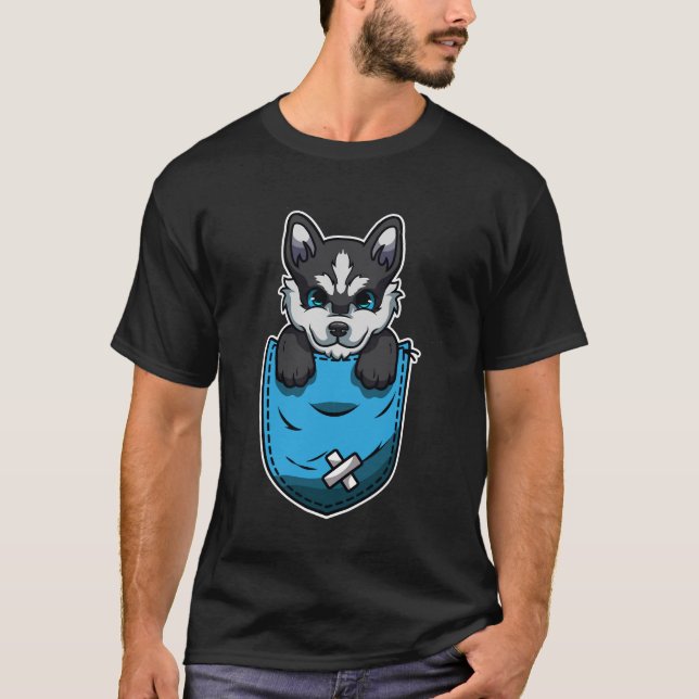 Camiseta Estilo de bolso do rouco (Frente)