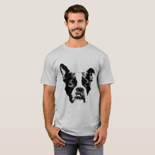 Camiseta Estilo de Boston Terrier da atitude