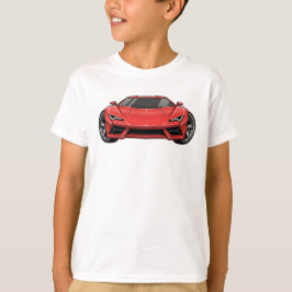 Camiseta Estilo de Carro Toon