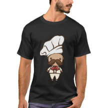 Estilo de Chef Atrativo de Edição Especial T-Shirt