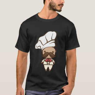 Camiseta Estilo de Chef Atrativo de Edição Especial T-Shirt