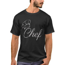 Estilo de Chef Atrativo de Edição Especial T-Shirt