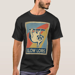Camiseta Estilo de colheita Lenta Loris T Shirt