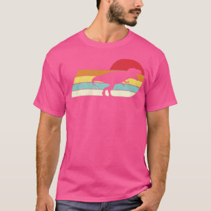 Camiseta Estilo de Coloração do TRex Dinossauro do Esttilo