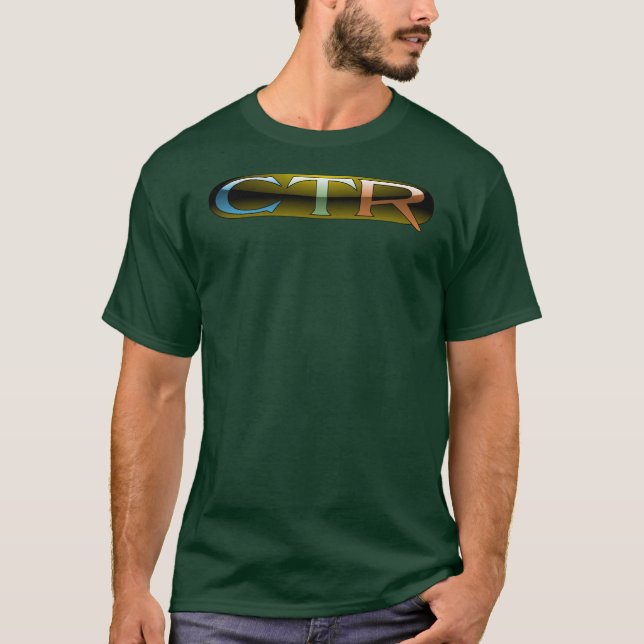 Camiseta Estilo de competência do CTR - C (Frente)