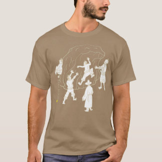 Camiseta Estilo de Coreia escalada