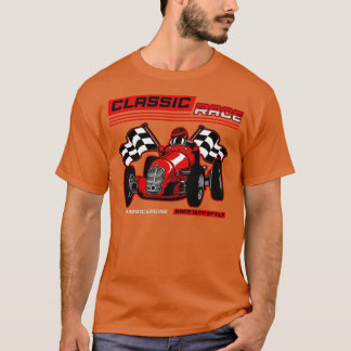 Camiseta estilo de corrida clássico