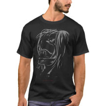 Estilo de Desenho Eren Yeager T-Shirt