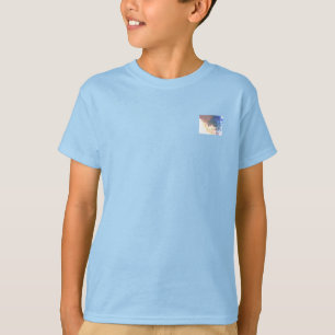 CAMISETA ESTILO DE DESIGN DE ECO DE GAROTOS DE CAMADA T