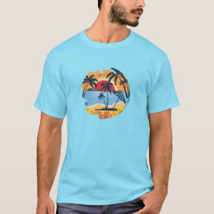 Camiseta Estilo de Design de Verão