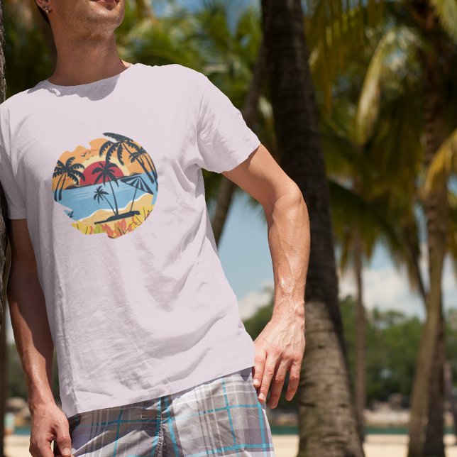 Camiseta Estilo de Design de Verão (Criador carregado)