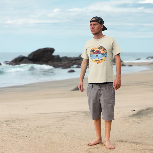 Camiseta Estilo de Design de Verão (Criador carregado)