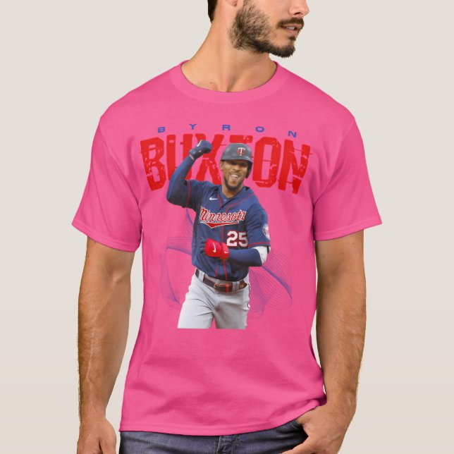 Camiseta Estilo de Esporte Byron Buxton (Frente)