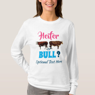 Camiseta Estilo de Fazenda de Heifer GardasilRevenda de Gên