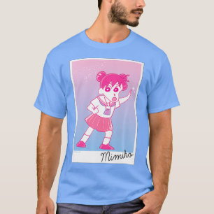 Camiseta Estilo de Foto Crayon Shin-chan Sakura Mimiko