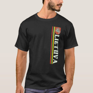 Camiseta Estilo de Futebol da Língua lituana Lietuva