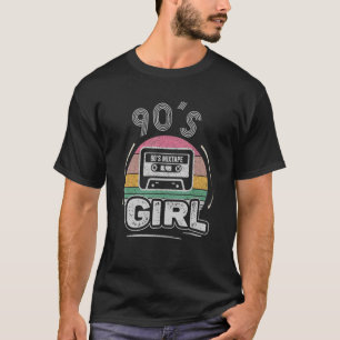 Camiseta Estilo de Garota Retro Vintage da antiga 90's Mixt