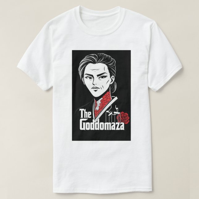 CAMISETA ESTILO DE GODFATHER GODDOMAZA (Frente do Design)