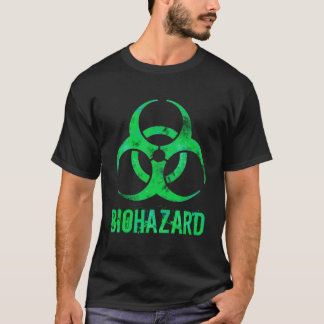 Camiseta Estilo de Grunge Tóxico para Biorisco, Novidade Em
