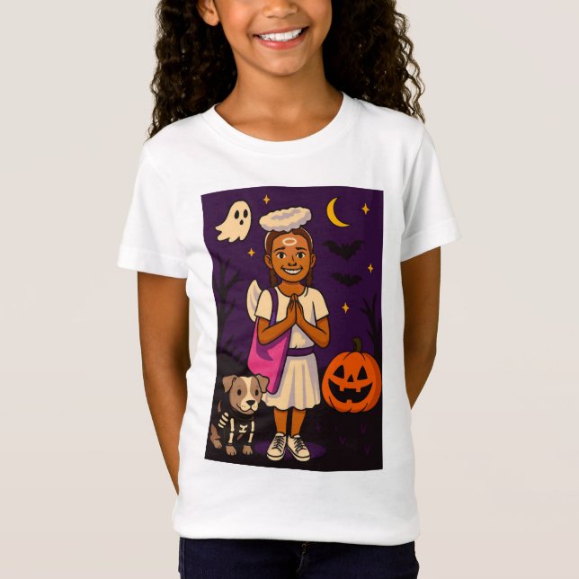 Camiseta Estilo de Halloween 1 (Frente)