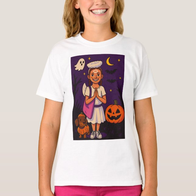 Camiseta Estilo de Halloween 2 (Frente)