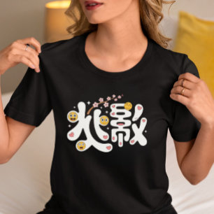 Camiseta Estilo de Harajuku Cute
